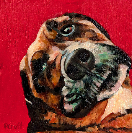 Beg More - 12"x12", 2014