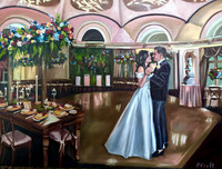 Live Painting @ Pleasantdale Chateau, NJ 18"x24" 2025