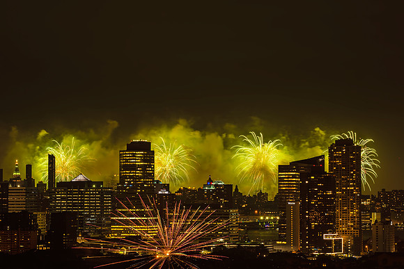 NYC Fireworks 1