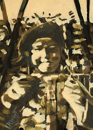 Swingin' Sunshine - 5"x7", 2016
