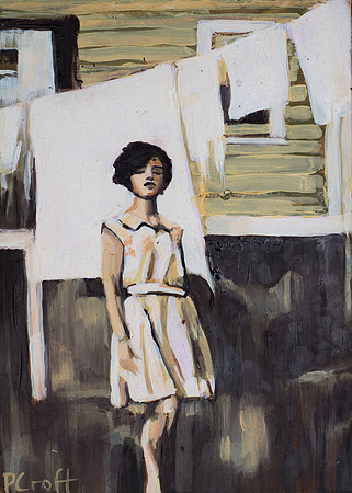 Out To Dry - 5"x7", 2016