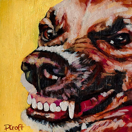Smile More - 12"x12", 2014