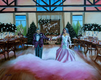 Live Painting @ The Barn - Villa Venezia, NY  24"x30" 2024