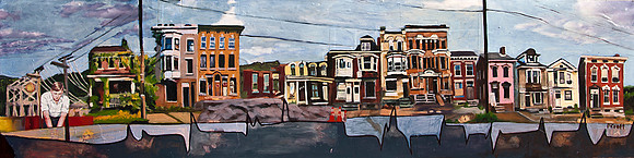 15th Block - 18"x60", 2013
